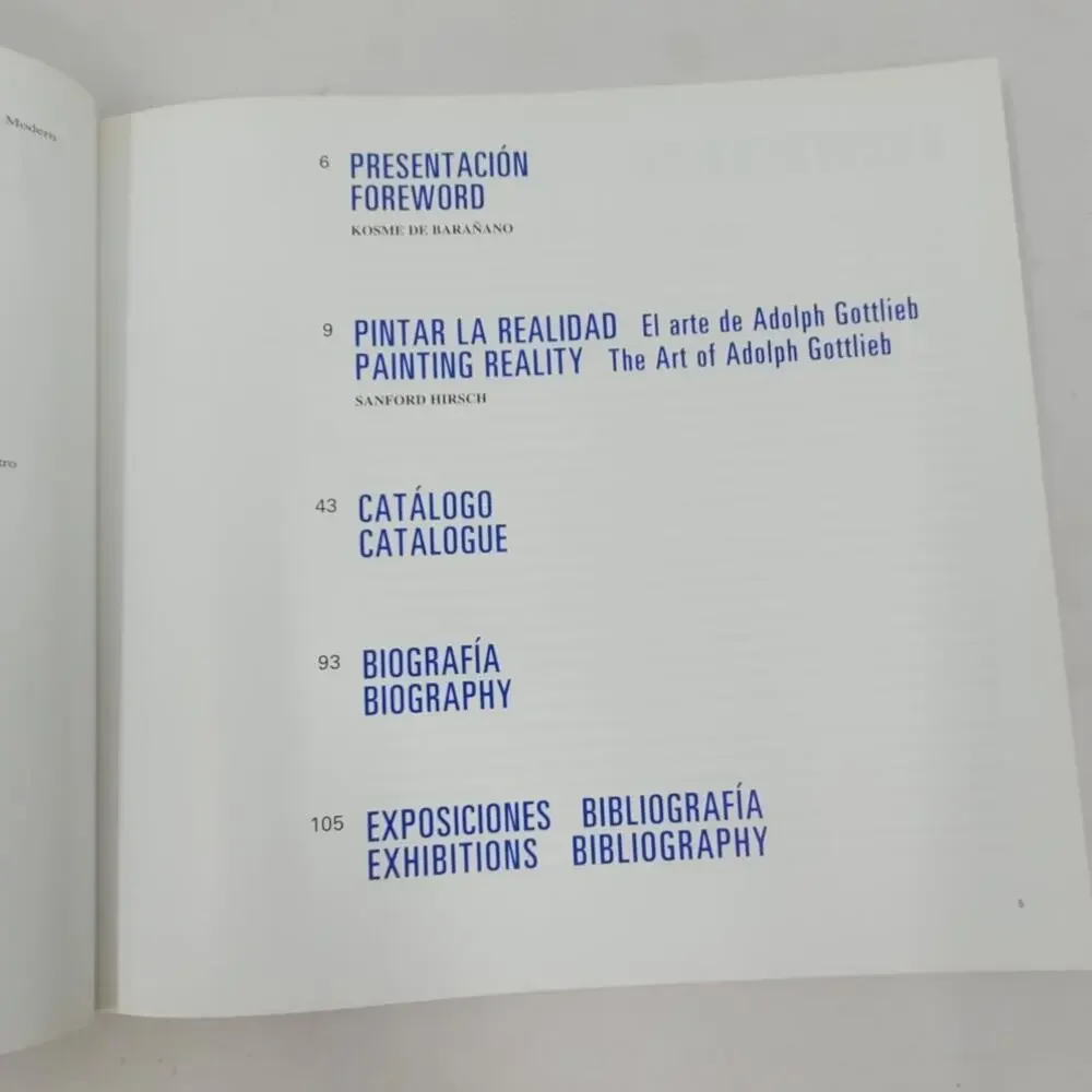 Gottlieb Una Retrospectiva‎ Ivam Centre Julio Gonzalez A Survey Exhibition Book